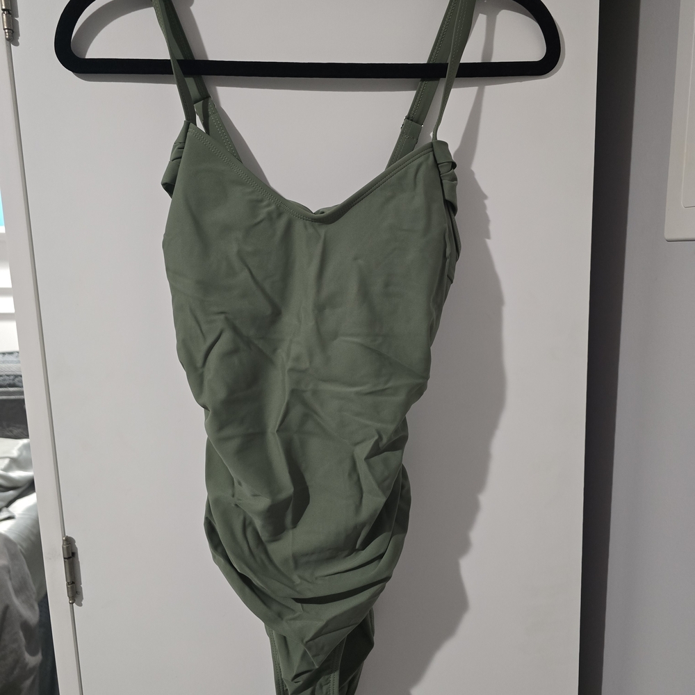 Green Sleeveless Bathing Suit NEVER WORN